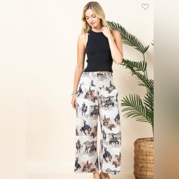 Wild West Smocked Pants - Picture 7 of 8